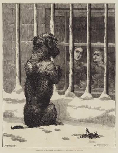 自発的寄付による支援 作： John Charles Dollman